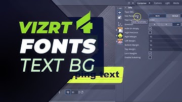 Create A Backplate That Grows With Your Text in Vizrt