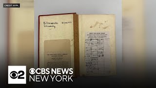 Book checked out of New York Public Library in 1952 finally returned