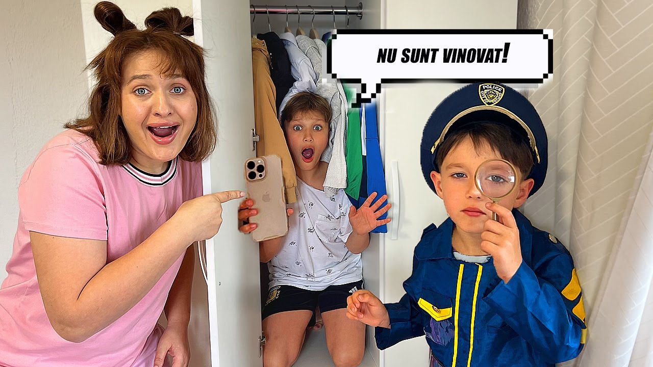 Dacă FRATELE mai mic ar fi POLIȚISTUL casei😂