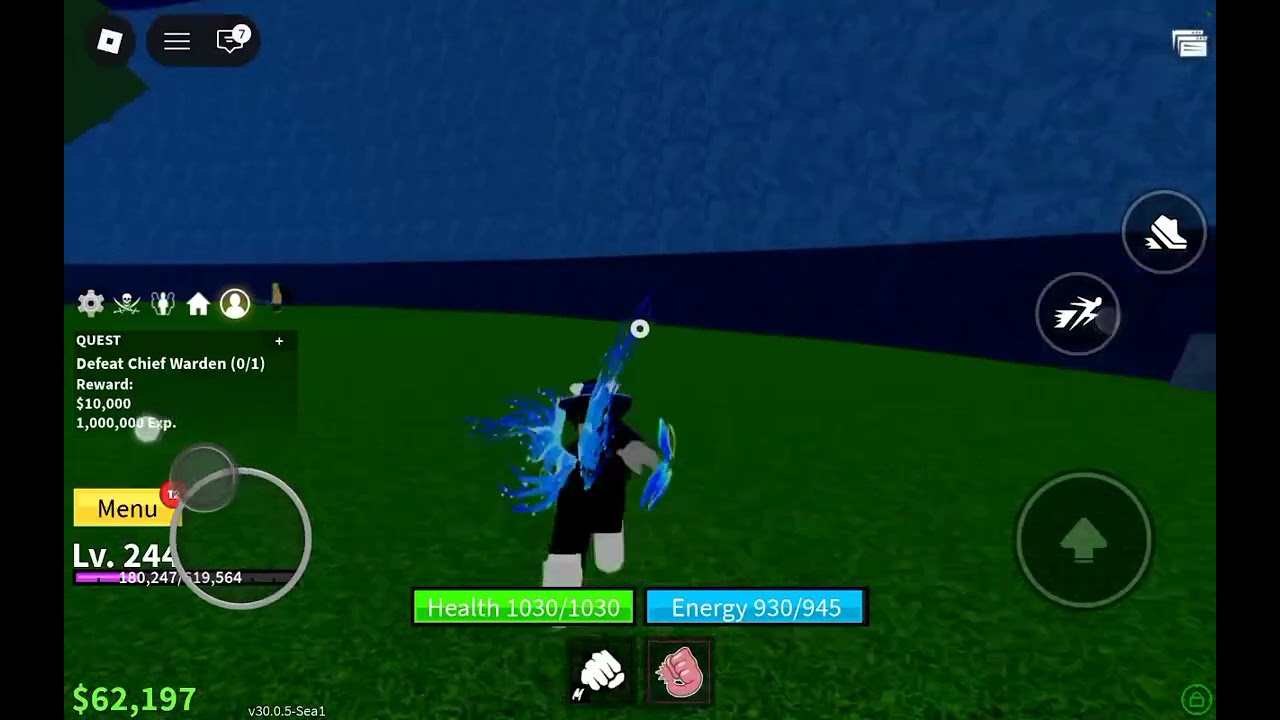 My first blox fruit video