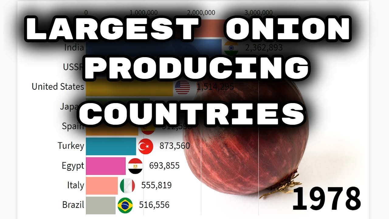 Largest Onion Producing Countries in the World Top 10 Onion Producers