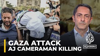 Download Lagu Al Jazeera cameraman killed: Samer Abu Daqqa hit in Israeli strike on Khan Younis MP3