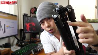 【カメラ】持ち運びに便利な軽量旅行型の三脚を手に入れました！TM2324アルミ三脚