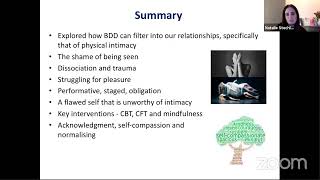 'Managing Intimate Relationships and BDD' with Dr Natalie Stechler Profile