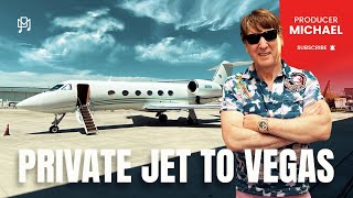 FLYING FROM LA TO VEGAS ON A PRIVATE JET!!