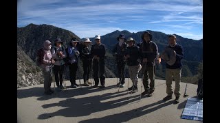 Hiking Club of Southbay (남가주 산악인)  From Josephine Peak Trail to Colby trail