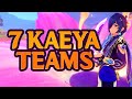 7 Kaeya Team Comps | Genshin Impact 3.8 | Build &amp; Showcase