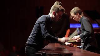 3 DRUMMERS vs.1 MARIMBA! live at Prague Conservatory