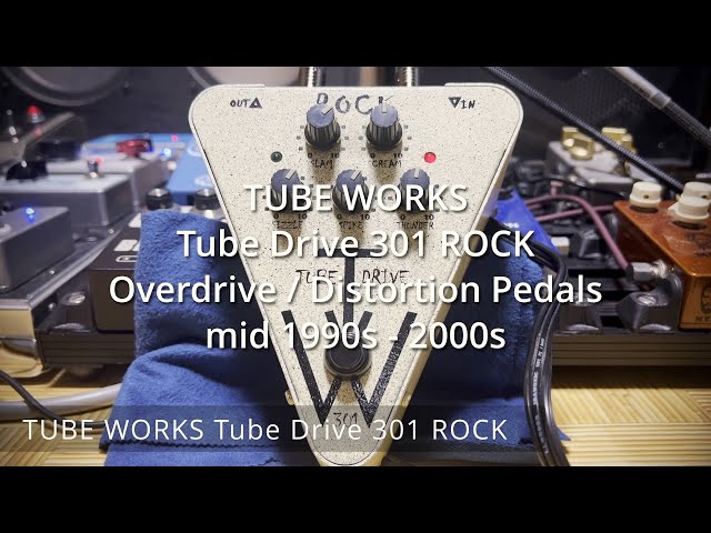 TUBE DRIVE 301 ギターエフェクター 本体(真空管)絶滅種 sddefault.jpg