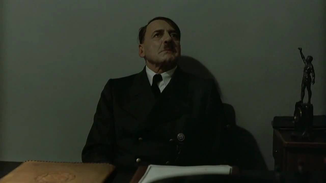 Hitler is asked about the pop-up ads on YouTube