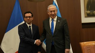 Stéphane Séjourné rencontre le Premier ministre israélien, Benjamin Netanyahu | AFP Images