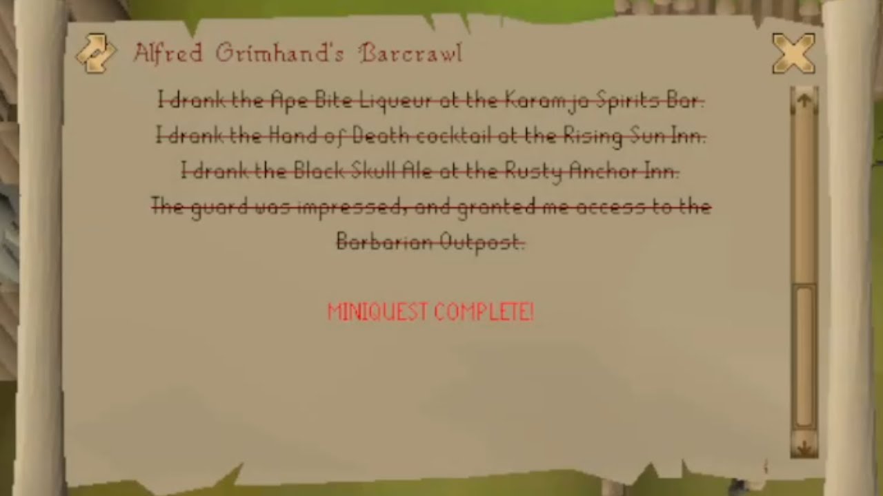 OSRS Alfred Grimhand s Barcrawl YouTube osrs-alfred-grimhand-s-barcrawl-youtube
