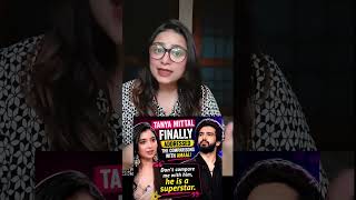 Tanya Ne Amaal Ki Tarrif! #tanyamittal #amaalmallik #biggboss #shortvideo