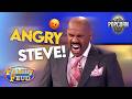 ANGRY Steve! Steve Harvey LOSES HIS MIND Over These Answers! | Family Feud