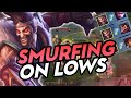 Best draven smurfing on lows