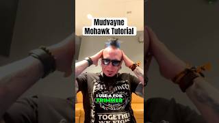 How to get that signature Mudvayne mohawk🤘#mudvayne #mohawk #hairtutorial #heavymetal