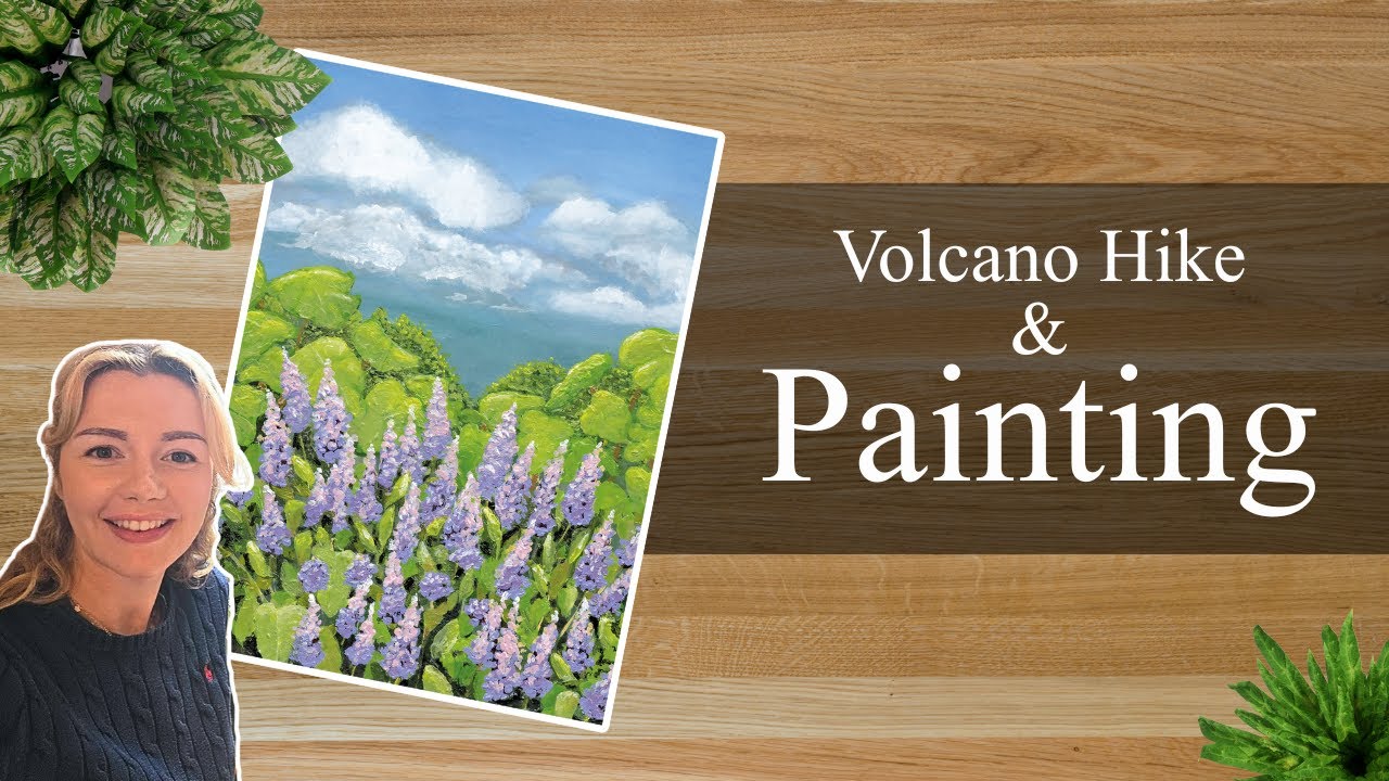 Painting Wildflowers in Guatemala | Relaxing Timelapse