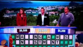 Wheel Of Fortune Mishap