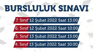 Koray Varol Okulları 2021 - 2022 Bursluluk Sınavı