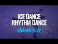 BASHYNSKA / BEAUMONT (CAN) | Ice Dance Rhythm Dance | Gdansk 2022 | #JGPFigure