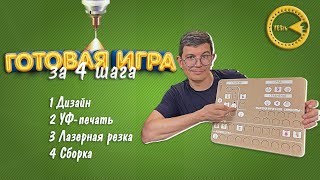 ИГРЫ СВОИМИ РУКАМИ | УФ-ПЕЧАТЬ | ЛАЗЕРНАЯ РЕЗКА screenshot 3