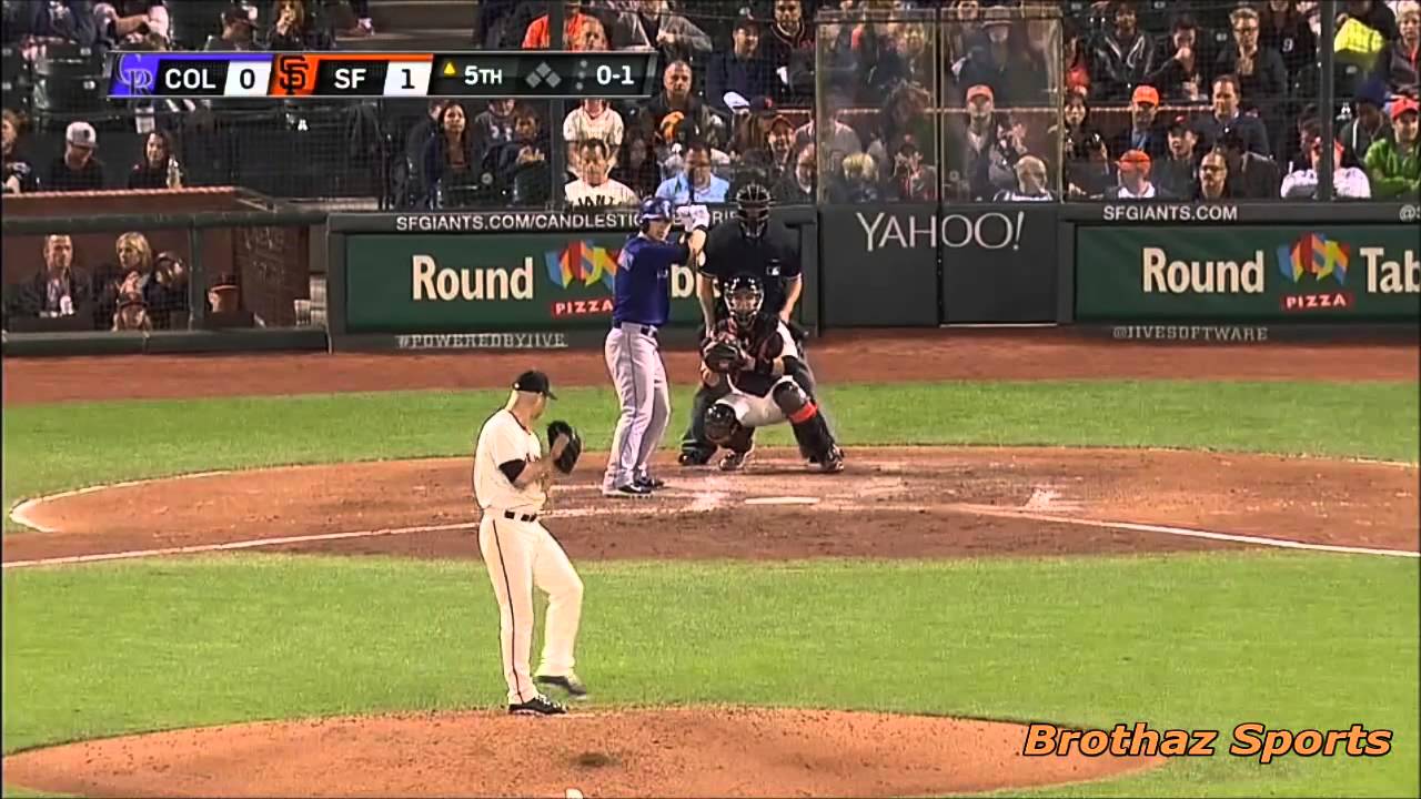 2014 "Splashhit" HomeRuns in McCovey Cove Highlights HD YouTube