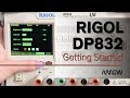 Arrow Getting Started - Rigol DP832 - Programmable DC Power Supply - 01