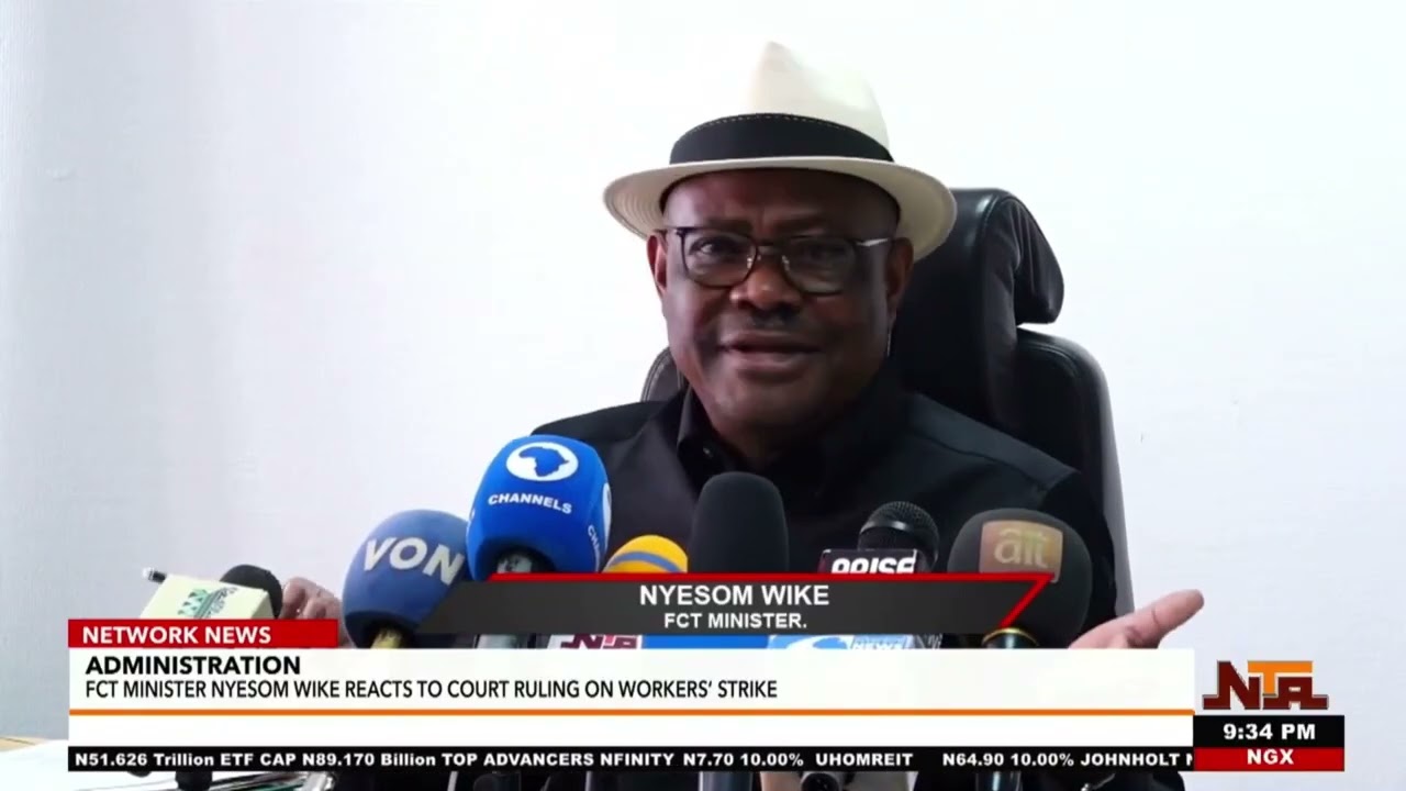 Nyesom Wike: FCT Workers Resume Duties Following Court Ruling
