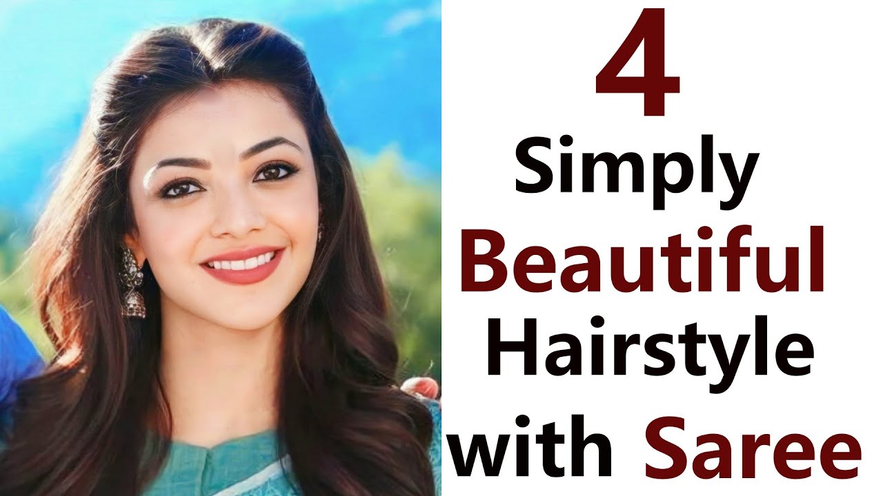 Saree Hairstyles For Short, Medium and Long Hair