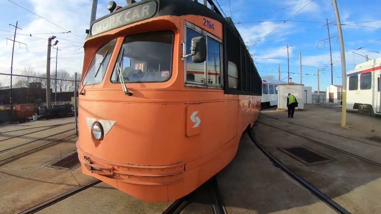 SEPTA - Towing PCC Line car