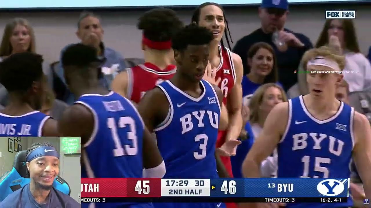 AJ Dybantsa HISTORIC 43 Points! FlightReacts To Utah Utes vs. No. 13 BYU Cougars Highlights!