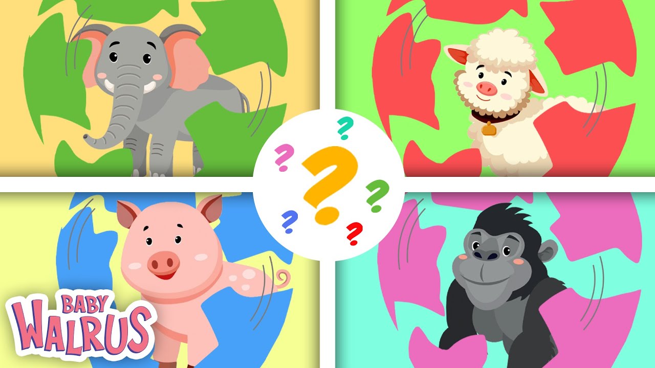 Βρες τον 'Ηχο  🔈 | Μάντεψε το Ζωάκι 🎈| Παίζω και Μαθαίνω Συλλογή για παιδιά