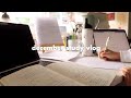 december study vlog: last few exams, self-studying japanese, new desk set-up and holiday shopping