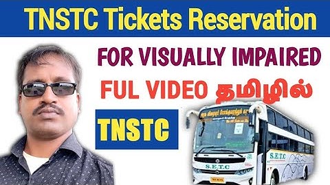 TNSTC Mobile App | Full Details | Search bus | Select seat | Book Your Tickets | VelTechTamil