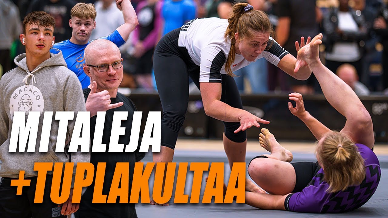 Sigmalle menestystä NOGI Finnish Openissa!