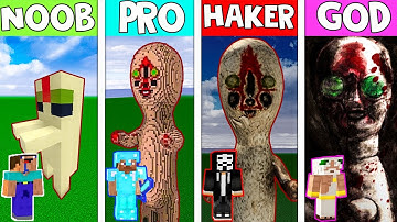 Minecraft - NOOB vs PRO vs HACKER vs GOD : SCP-173 SUPER BATTLE in Minecraft ! AMV SHORT Animation