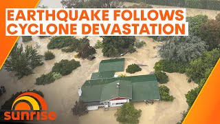 New Zealand hit by earthquake as cleanup from Cyclone Gabrielle continues | 7NEWS