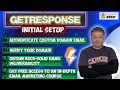 How To Setup A Getresponse Account | Custom Domain Email &amp; Authentication #036