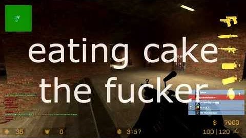 Freedom Gamers CS:S Server Jailbreak Admin: Eating Cake