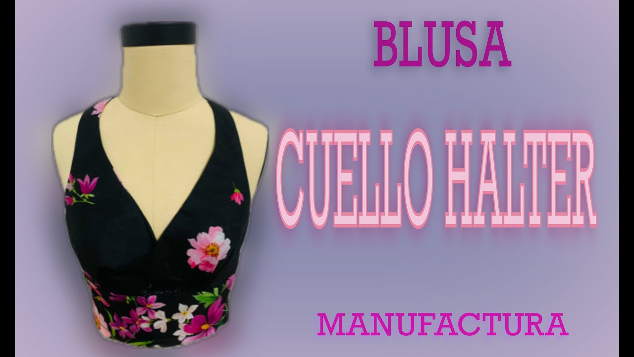 BLUSA CUELLO HALTER 2 (Manufactura)