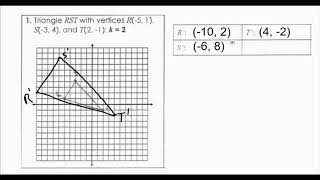 Pre-Algebra - Unit 2 Lesson 4 Dilations