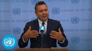 (EN/ES) Venezuela on the United States - Security Council Media Stakeout | United Nations
