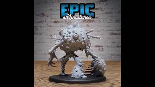Fungus Golem | DnD Miniature | Tabletop Game Miniatures | 3D Model STL FILE | RPG DnDminis