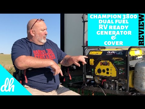 Video: Paano ako magsisimula ng champion dual fuel generator?
