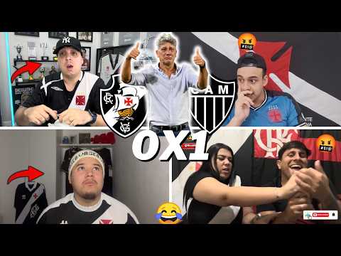 REAÇÕES DOS VASCAINOS JÁ ASSOMBRADOS COM A ZONA | VASCO 0 X 1 ATLÉTICO-MG- BRASILEIRÃO 202