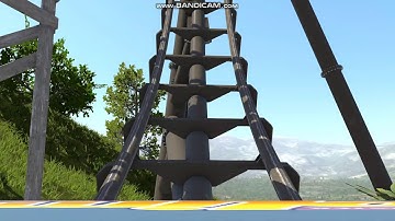 Tyrolean Twister || No Limits 2 Arrow Looping Coaster