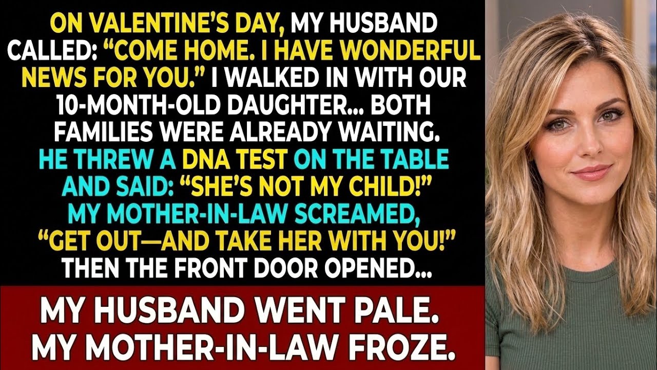 Min far ringede på valentinsdag og sagde: "Kom straks hjem, Diane. Jeg har vidunderlige nyheder til dig." Jeg bar vores ti måneder gamle datter, Emma, gennem hoveddøren og forventede en stille...