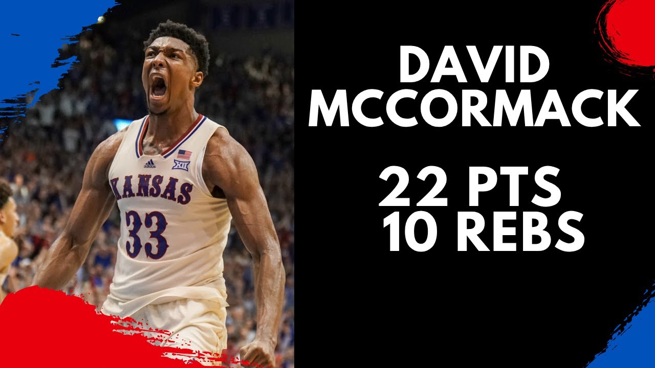 David McCormack Highlights vs. Texas | 3/5/22 | 22 Pts, 10 Rebs