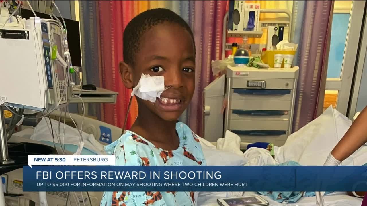 Petersburg community hopeful $5K reward will help find who shot 2 young kids
