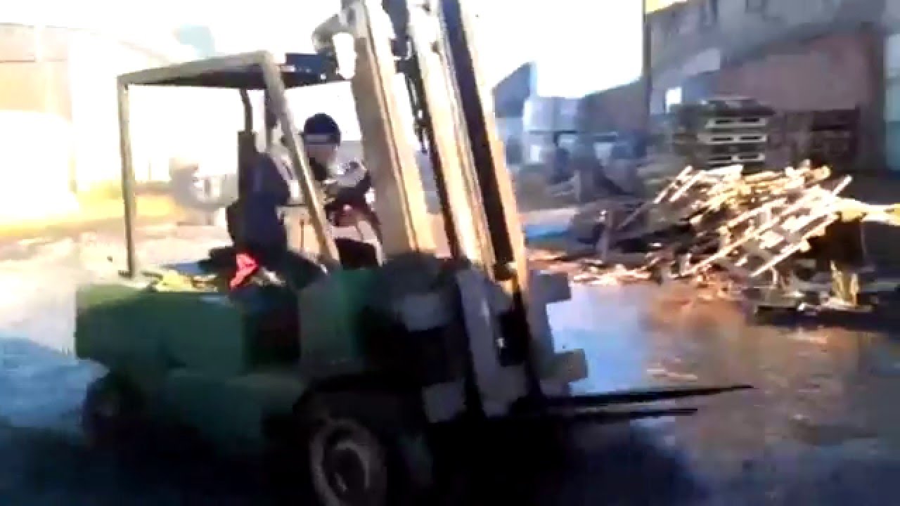 Forklift fail compilation YouTube